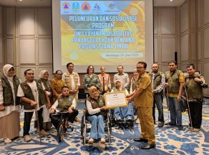 Gandeng Siap Siaga, BPBD Jatim Resmi Luncurkan Unit Layanan Disabilitas PB Provinsi Jawa Timur