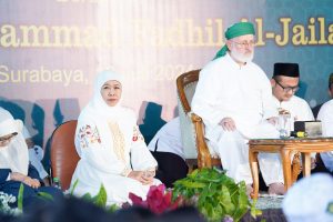 Khofifah Ajak Syeikh Fadhil Al Jailani Bagikan Kunci Sukses Menuntut Ilmu pada Siswa Khadijah