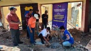 Bupati Fauzi Mulai Pembangunan Rumah Sahabat PMII Sumenep