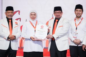 Terima Formulir B1 KWK, Khofifah-Emil Siap Daftar ke KPU Jatim