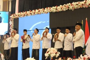 Lantunan Sholawat ISHARI NU Menggema di Mesir, Negeri Piramida