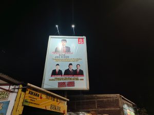 PSI Jatim Pasang Puluhan Billboard Ucapan Terimakasih Presiden Jokowi dan Tegak Lurus Ke Prabowo