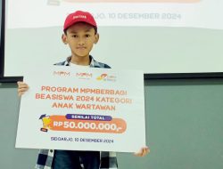 Santri Putra Purwancara, Pelajar Berprestasi MINU Tratee Putera Gresik Raih Beasiswa MPM Honda Jatim dan NTT