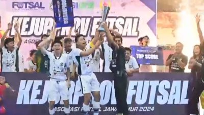 Sikat Afkab Tuban 5-1, AFK Surabaya Juarai Kejurprov Futsal Jatim 2024