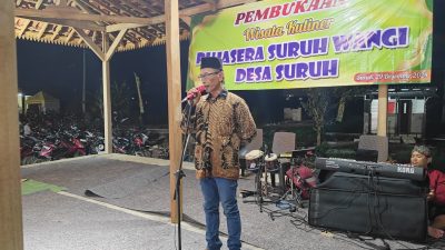 Era Kebangkitan Desa, Pemerintah Desa Suruh Sukodono Launching Pujasera Suruh Wangi