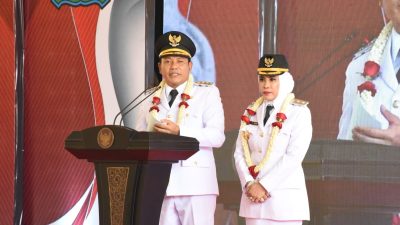 Gelar Penyambutan Bupati dan Wakil Bupati Sidoarjo,  Siap Wujudkan Visi Besar di 100 Hari Kerja