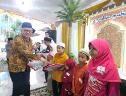 Jelang Lebaran, Wilmar Gresik Santuni 150 Anak Yatim dan Salurkan 50 Ribu Paket