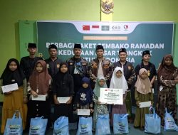 GP Ansor Jember Salurkan Ratusan Paket Bantuan Kedubes Tiongkok di Indonesia