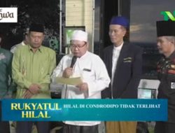 Hilal Tidak Terlihat, Pemerintah Tetapkan Ramadhan Istikmal, 1 Syawal Jatuh Hari Senin