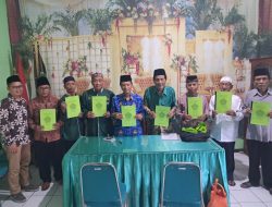 MWC NU Mulyorejo Terima Ikrar Wakaf Masjid Dekat Kampus Muhammadiyah, Total Sudah 12 Persil