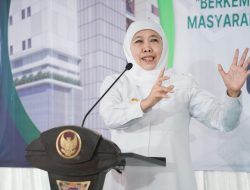 Topping Off Gedung Gus Dur RSU Muslimat NU Ponorogo, Gubernur Khofifah Optimis Tingkatkan Kualitas Kesehatan Ibu dan Anak