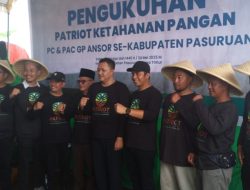 Pengukuhan 19 Patriot Ketahanan Pangan, Langkah Awal PC GP Ansor Kabupaten Pasuruan 1 Lahan di PAC