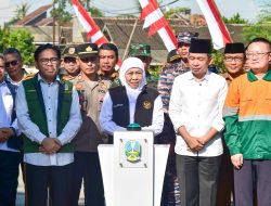 Gubernur Khofifah Canangkan Pembangunan Jalan Strategis Rambipuji-Puger Sepanjang 7,5 KM senilai 24 M