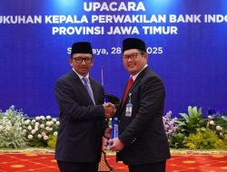Deputi Gubernur BI Apresiasi Pertumbuhan Ekonomi Jatim Saat Pelantikan Kepala Baru