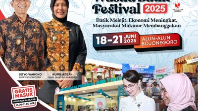 Bojonegoro Batik Festival 2025 Segera Digelar: Pamerkan Batik Tradisional hingga Modern