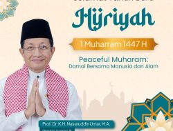 Menag: Hijrah Tak Sekedar Pindah Tempat, Tapi dari Gelap ke Terang