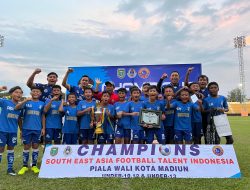 Grefoo U-12 Raih Juara 2 Turnamen Wali Kota Madiun, Harumkan Nama Gresik