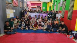 Rayakan Hari Anak, Jurnalis Grahadi dan Indrapura Bersama BPBD Jatim Baksos ke Yayasan Panti Asuhan Tahfidz