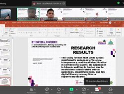 Dosen dan Mahasiswa FEBI UIJ Presentasikan Paper di International Conference ICIEBAZ 2025