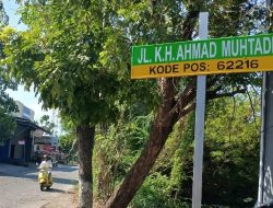Jalan Simpang Kusuma Bangsa Resmi Berganti Nama Jadi Jalan KH Ahmad Muhtadi