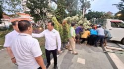 Taman Apsari Dipercantik Usai Pesta Rakyat HUT ke-80 RI, DLH Jatim Turun Tangan