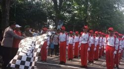 Meriahkan HUT RI ke 80, Siswa SD Kecamatan Bangil Adakan Lomba Baris Berbaris