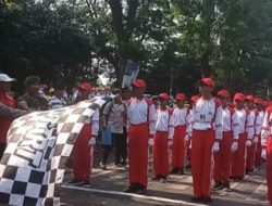 Meriahkan HUT RI ke 80, Siswa SD Kecamatan Bangil Adakan Lomba Baris Berbaris