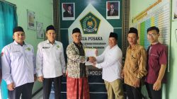 SMP Wachid Hasyim dan SMK Maarif Prambon Resmi Diikrarkan Wakaf di KUA Kecamatan Prambon