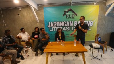 Rumah Literasi Digital Surabaya Dorong Jurnalis Jadi Garda Terdepan Edukasi Publik