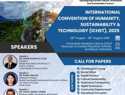 Bahas Kemanusiaan, Inovasi Teknologi dan Isu Keberlanjutan, UNU Pasuruan dan Al Fitrah Surabaya Gelar Konvensi Internasional ICHST 2025