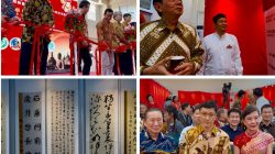 UMKM hingga Pentas Seni Meriahkan Pameran Kaligrafi Indonesia–Tiongkok di Khay Ming School