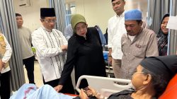 Sambangi RS PMI dan RSUD Bogor, Menag Jenguk Korban Bangunan Majelis Taklim yang Ambruk