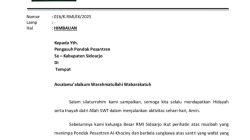 RMI Sidoarjo Instruksikan Pesantren se Sidoarjo Lakukan Do’a Bersama dan Shalat Ghaib untuk Musibah di Pesantren Al Khoziny