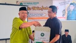 Gelar Pengajian Perdana, Majelis Taklim Padang Ati Santuni Dluafa Bareng Lazawa Darul Hikam