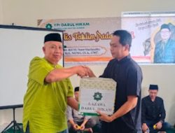 Gelar Pengajian Perdana, Majelis Taklim Padang Ati Santuni Dluafa Bareng Lazawa Darul Hikam