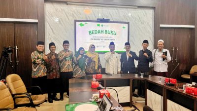 PW LP Ma’arif NU Jatim Gelar Bedah Buku Bahan Ajar Aswaja, Hadirkan Akademisi dan Jajaran Syuriah PWNU Jawa Timur