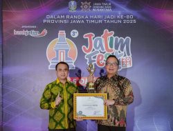 Konsisten Berprestasi, Kabupaten Gresik Raih Terbaik 1 Investment Award Jatim 2024