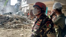 Banser Jatim Bantu Evakuasi Korban Musibah Musholla Al-Khoziny