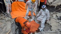 Ahad Sore, Berhasil Temukan 19 Jenazah,  Total 45 Meninggal Tertimpah Bangunan Mushala Ponpes Al-Khoziny Sidoarjo