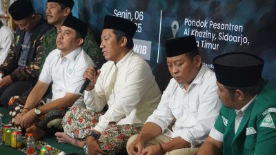 Hadiri di Tahlilan Ponpes Al Khoziny, Ketum GP Ansor: Ini Musibah Berat, Tapi Kita Harus Tetap Bersama
