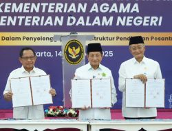 Tiga Kementerian Sinergi Lindungi Santri dan Perkuat Infrastruktur Pesantren