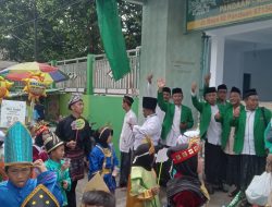 MWC NU Pandaan Gelar Apel dan Kirab 1900 Peserta