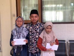 Peringati Hari Santri, Santri Tuna Netra Lomba Hafalan dan Baca Al Quran Braille