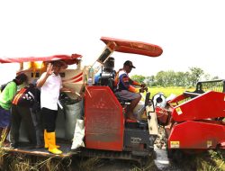 Tasyakuran Panen Raya, Bupati Bojonegoro Tekankan Pentingnya Pengelolaan Lahan dan Air