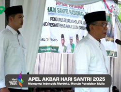 Gus Yahya Sebut Lima Sila Pancasila Santri dalam Hari Santri Nasional 2025 di Tambakberas