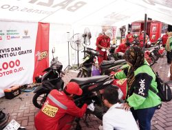BAZNAS Jatim Gelar Servis Gratis untuk 350 Motor Ojol, Dukung Perekonomian Wong Cilik