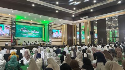 Puluhan Ribu Nahdliyyin Ikuti Istighotsah PWNU Jatim lewat 9.160 Link Zoom