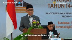 Menteri Haji Gus Irfan Buka Seleksi Petugas Haji di Seluruh Indonesia, Tegaskan Integritas dan Tolak KKN