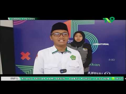 Goes to TV9! Puluhan Siswa MA Asy Syafi’iyah Jember Belajar Dunia Penyiaran di Surabaya