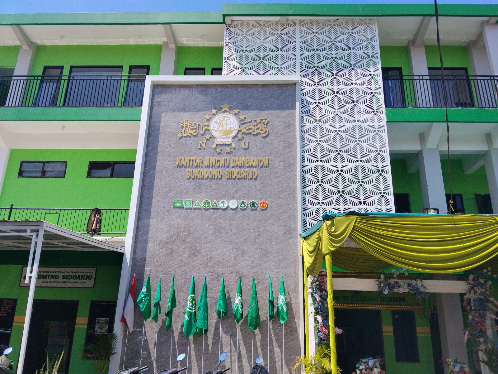 Sinergi Membangun Umat, Gedung Lantai 3 MWCNU Sukodono Senilai Rp1,4 Miliar Diresmikan